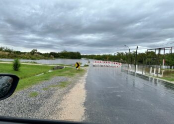 Rutas y  caminos cortados en Colonia