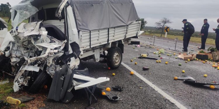 Siniestro  grave en ruta 21