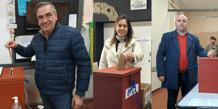 Los precandidatos que ya votaron