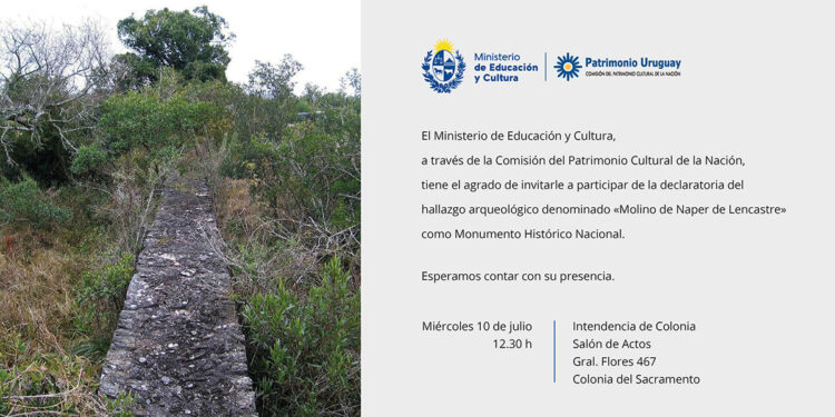 Nuevo Monumento Histórico Nacional, los restos de un molino de 1690