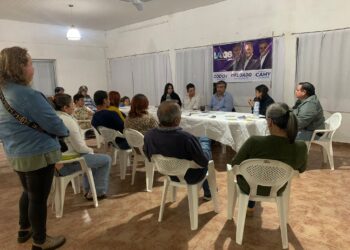 Godoy se reunió con vecinos de Florencio Sánchez