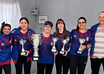 Colonia brilla en el Campeonato Nacional de Bochas en Selecciones Damas