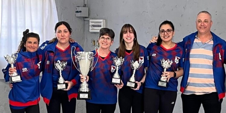 Colonia brilla en el Campeonato Nacional de Bochas en Selecciones Damas