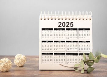 Calendario de feriados y vacaciones escolares en 2025
