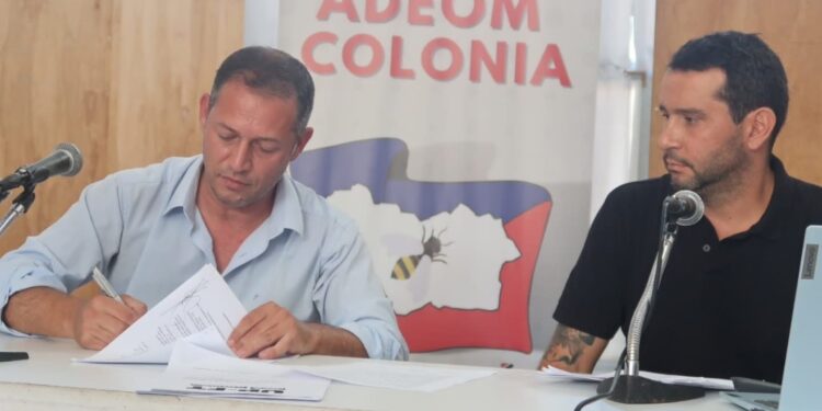 ADEOM Colonia recibió a Daniel Rey