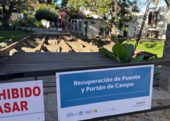 Recuperación del Portón de Campo del barrio histórico