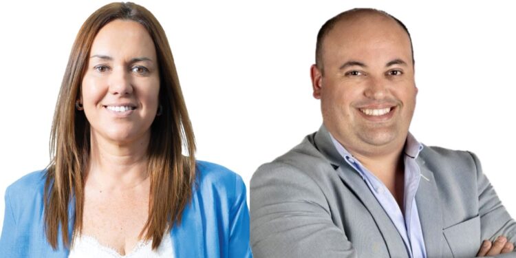 Debate televisado entre María de Lima y Nicolás Viera