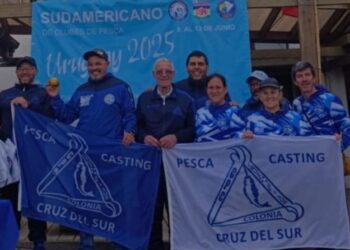 El Club Cruz del Sur se destaca en el Sudamericano de Pesca con podios y reconocimientos