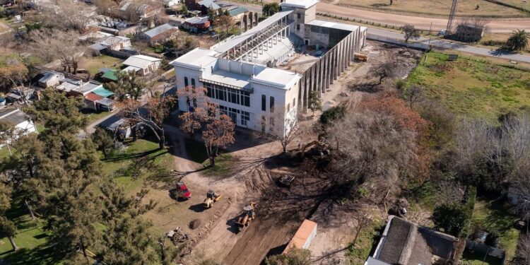 Avances en la recuperación y refuncionalización del Frontón del Real de San Carlos