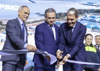 Orsi participó de inauguración de obras de Pepsico en Colonia, y Oddone pronunció el discurso oficial a nombre del gobierno