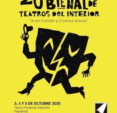 Celebración teatral en Paysandú: Colonia brilla en la 20ª Bienal de Teatros del Interior