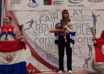 Valentina Pérez Florín hace historia en el Campeonato Mundial Juvenil de Bochas