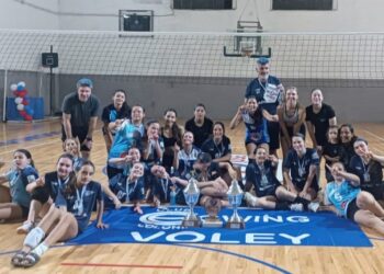 Colonia Rowing se destacó en la Liga Maragata de Vóley: Campeonas en Sub 13 y Sub 15