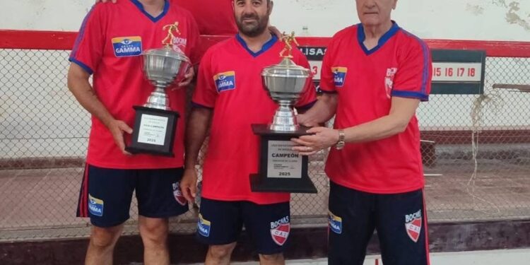 Resultados del Campeonato Departamental de Clubes de Bochas
