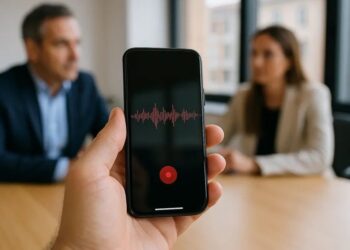 La ilegalidad de grabar conversaciones en forma oculta