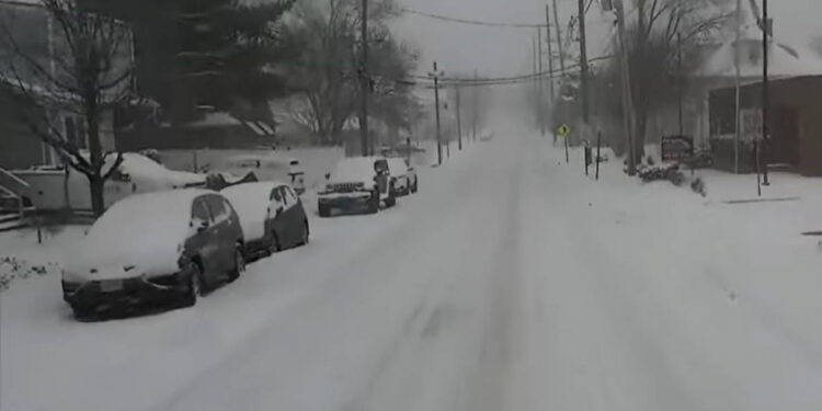 Una tormenta invernal paraliza a Estados Unidos