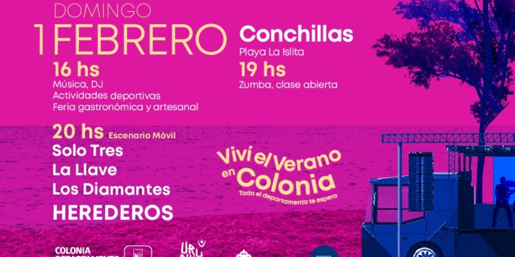 Conchillas se prepara para una nueva edición de «Viví el Verano en Colonia»