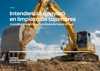 OSE adopta medidas preventivas por déficit hídrico e Intendencia de Colonia apoya a productores con limpieza de tajamares