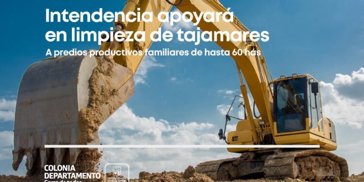 OSE adopta medidas preventivas por déficit hídrico e Intendencia de Colonia apoya a productores con limpieza de tajamares