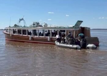Rescate en el Canal Martín García